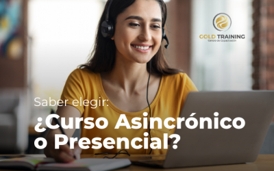 Saber elegir: ¿Curso Asincrónico o Presencial?